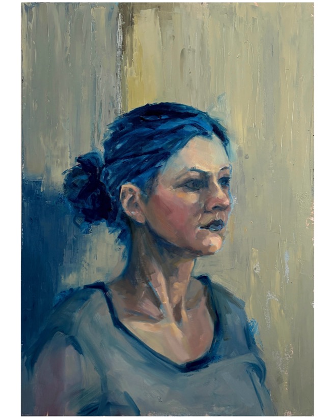 Confession, 2026, diptych (second panel)